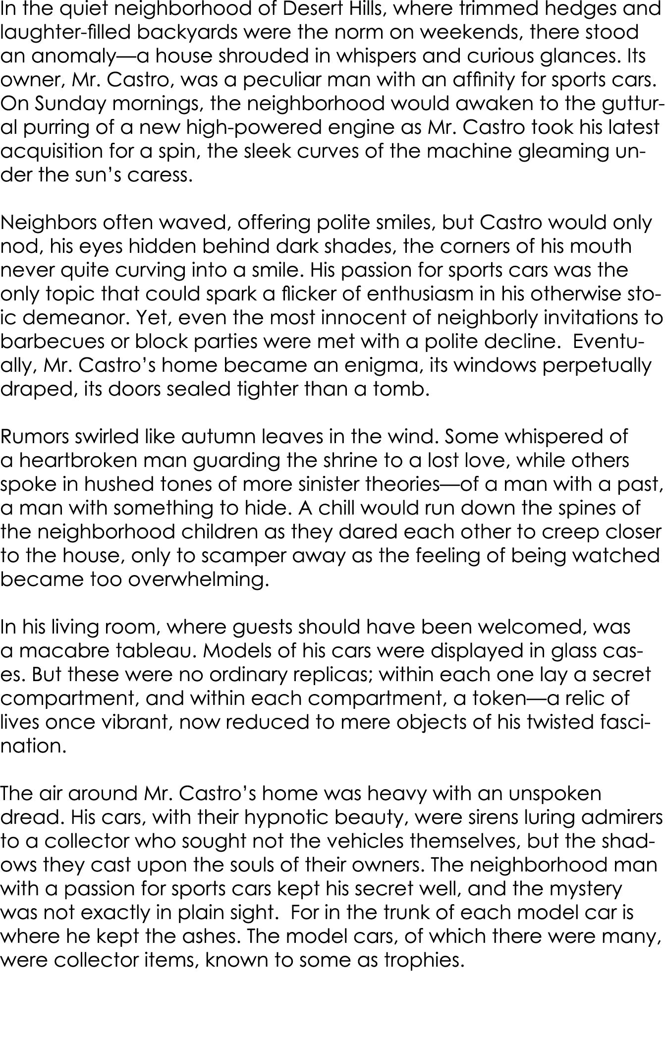 In the quiet neighborhood of Desert Hills, where trimmed hedges and laughter filled backyards were the norm on weeken...