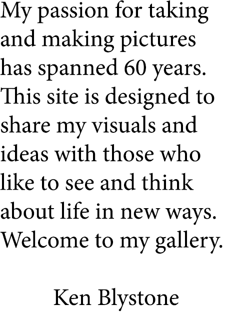 My passion for taking and making pictures has spanned 60 years. This site is designed to share my visuals and ideas w...